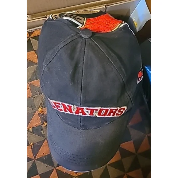 Ottawa Senators Hat Adjustable Large Logo NHL Official Licensed The Home Game - Picture 7 of 12